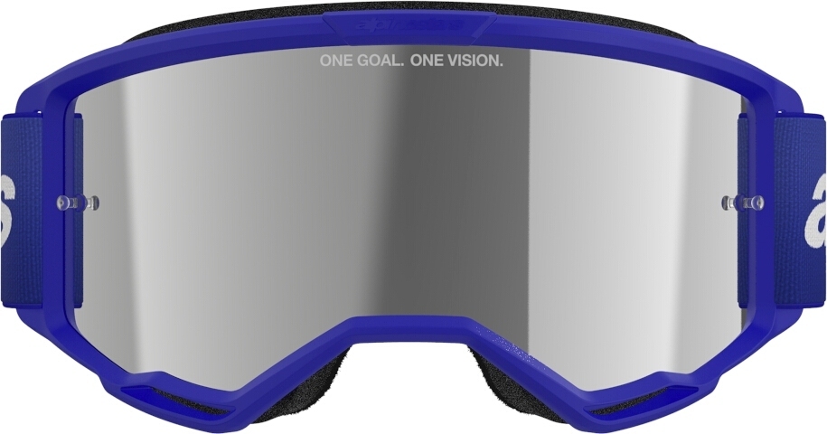 Alpinestars Vision 3 Wordmark Mirror Ochelari de motocross albastru Figura 3