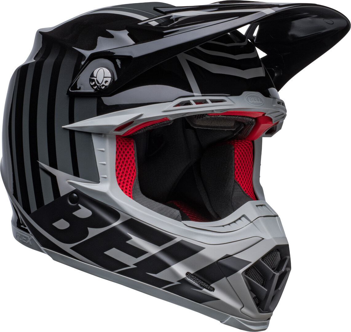 Bell Moto-9S Flex Sprint Motocross hjelm sort/grå M Figur 1