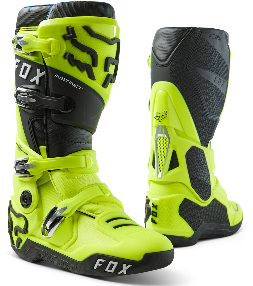FOX Instinct Stivali Motocross giallo 12 Figura 1