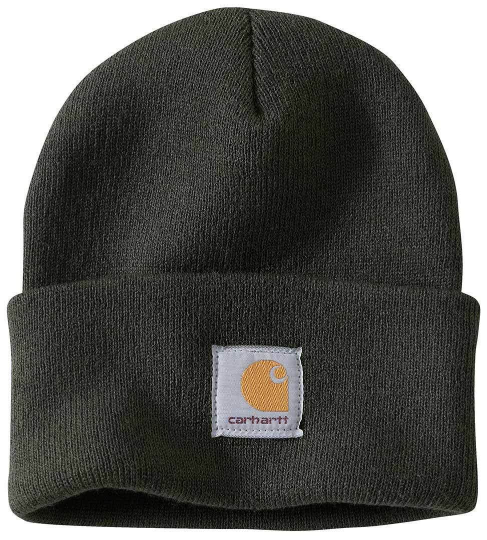 Carhartt Watch Pălărie Verde închis Figura 1