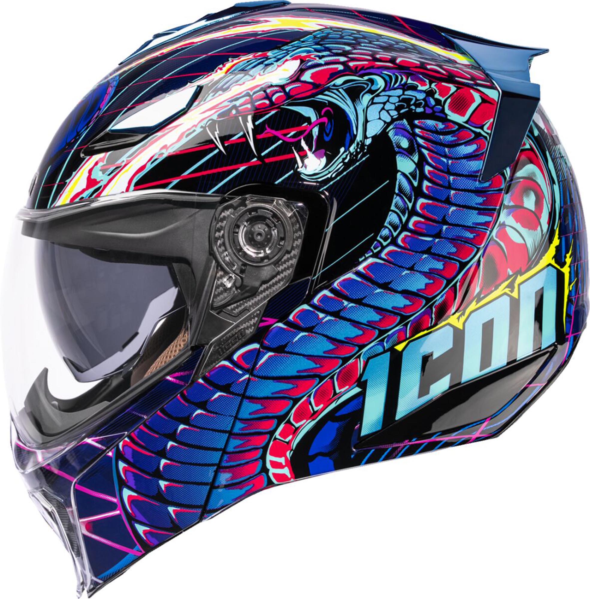 Icon Threshold Lazer Cobra Capacete M Figura 2