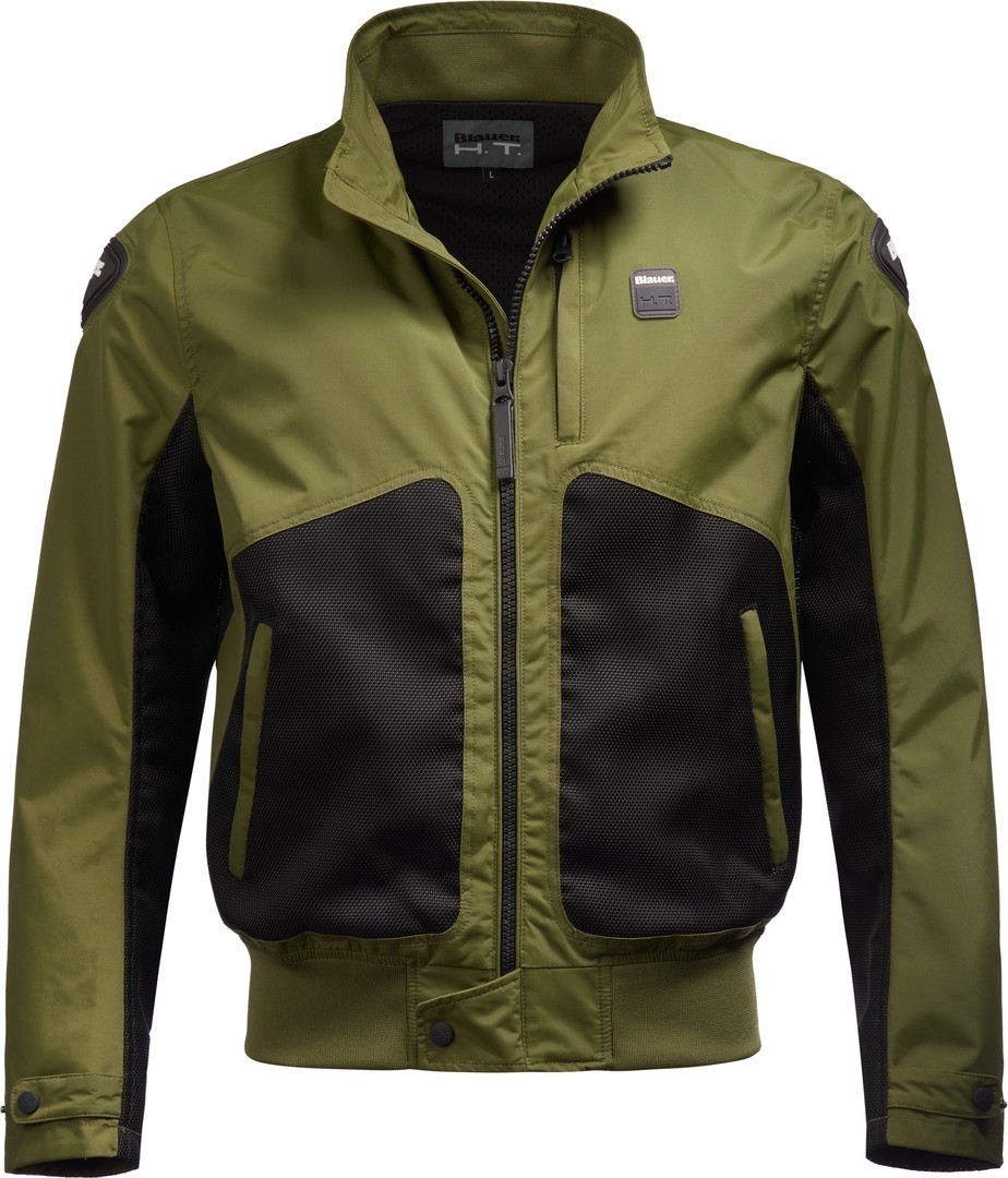 Blauer Thor Air perforated Motorcycle Textile Jacket green/black M Figure 1