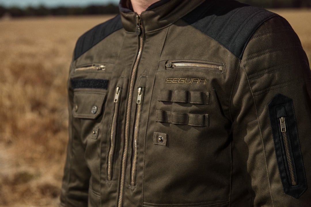 Segura Fergus Giacca tessile moto Kaki 4XL Figura 5