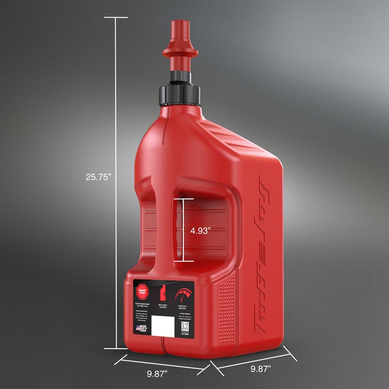 TUFFJUG TUFF JUG 5G/20L Jarro de Tuff Vermelho com Tampa Ripper Preta G3 Figura 5