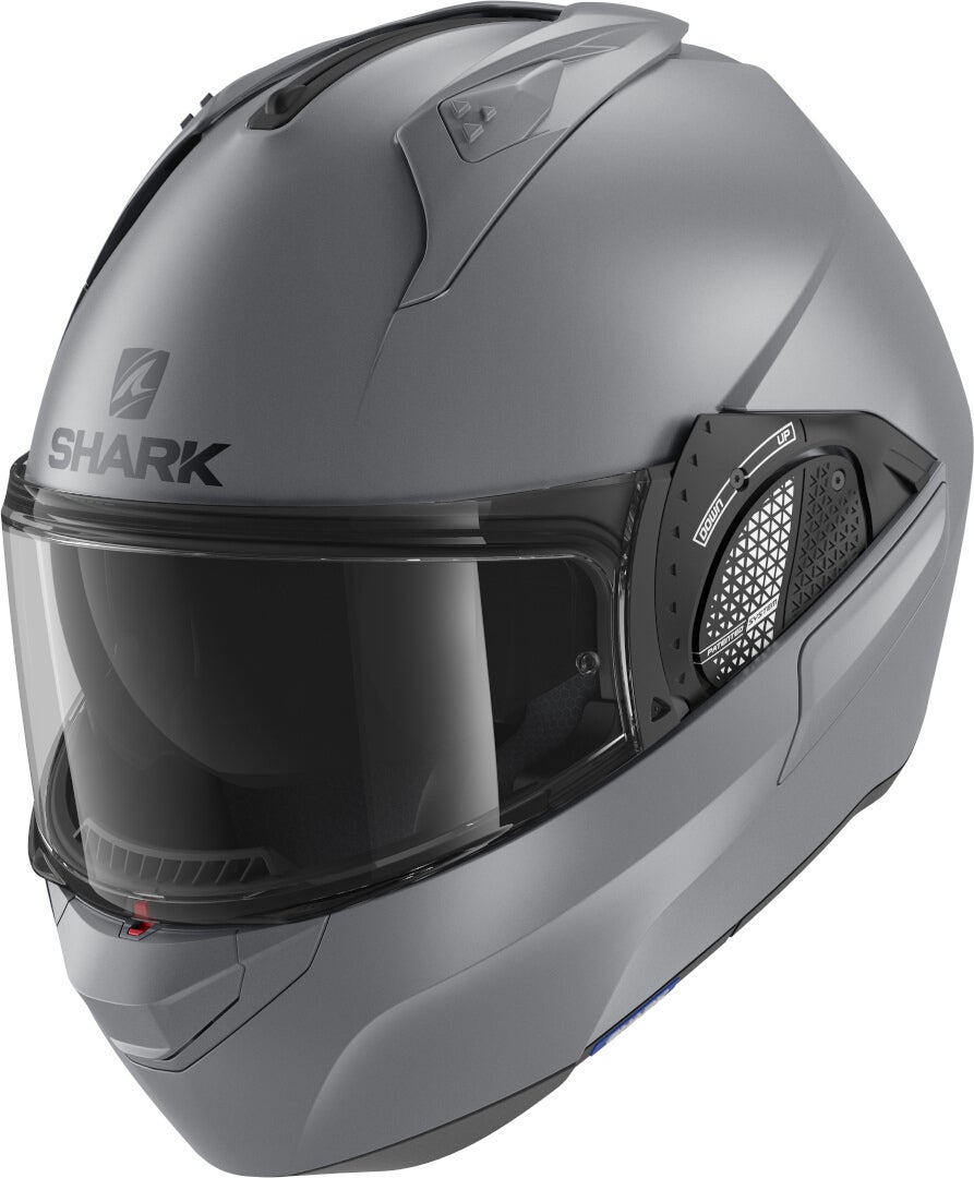 Shark Evo-GT Blank Helm Grey Matt M (57/58) Figuur 1