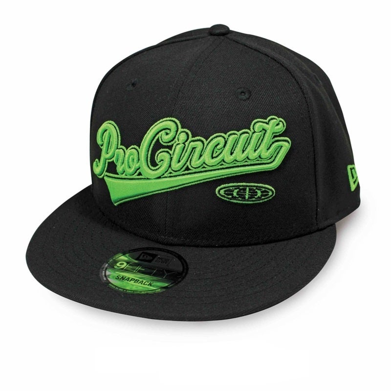 Snapback Mössa - Svart/Neongrön grön/svart En storlek passar alla Figur 1