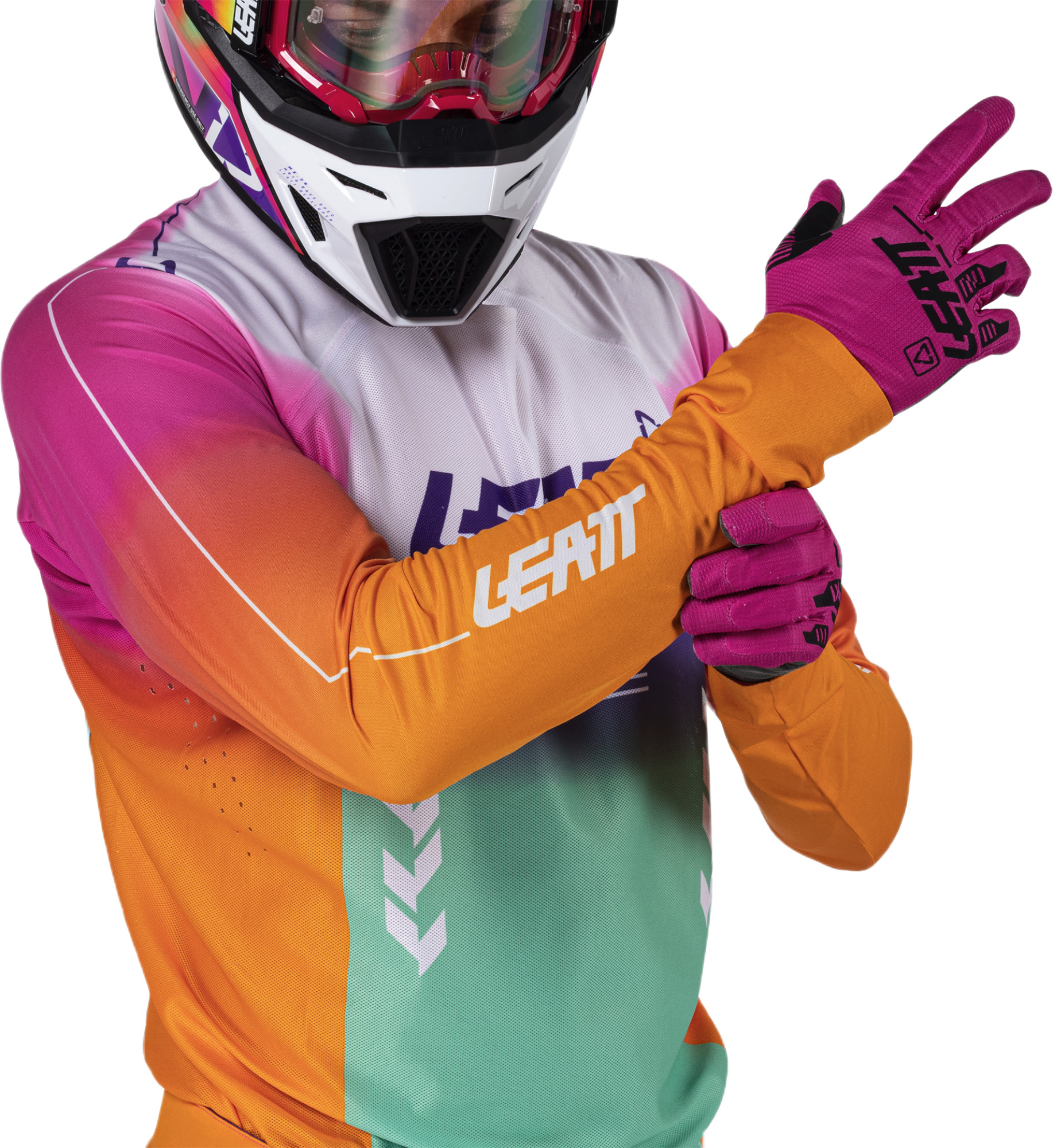 Leatt Moto 5.5 UltraWeld V26 Motocross tröja flerfärgad S Figur 6