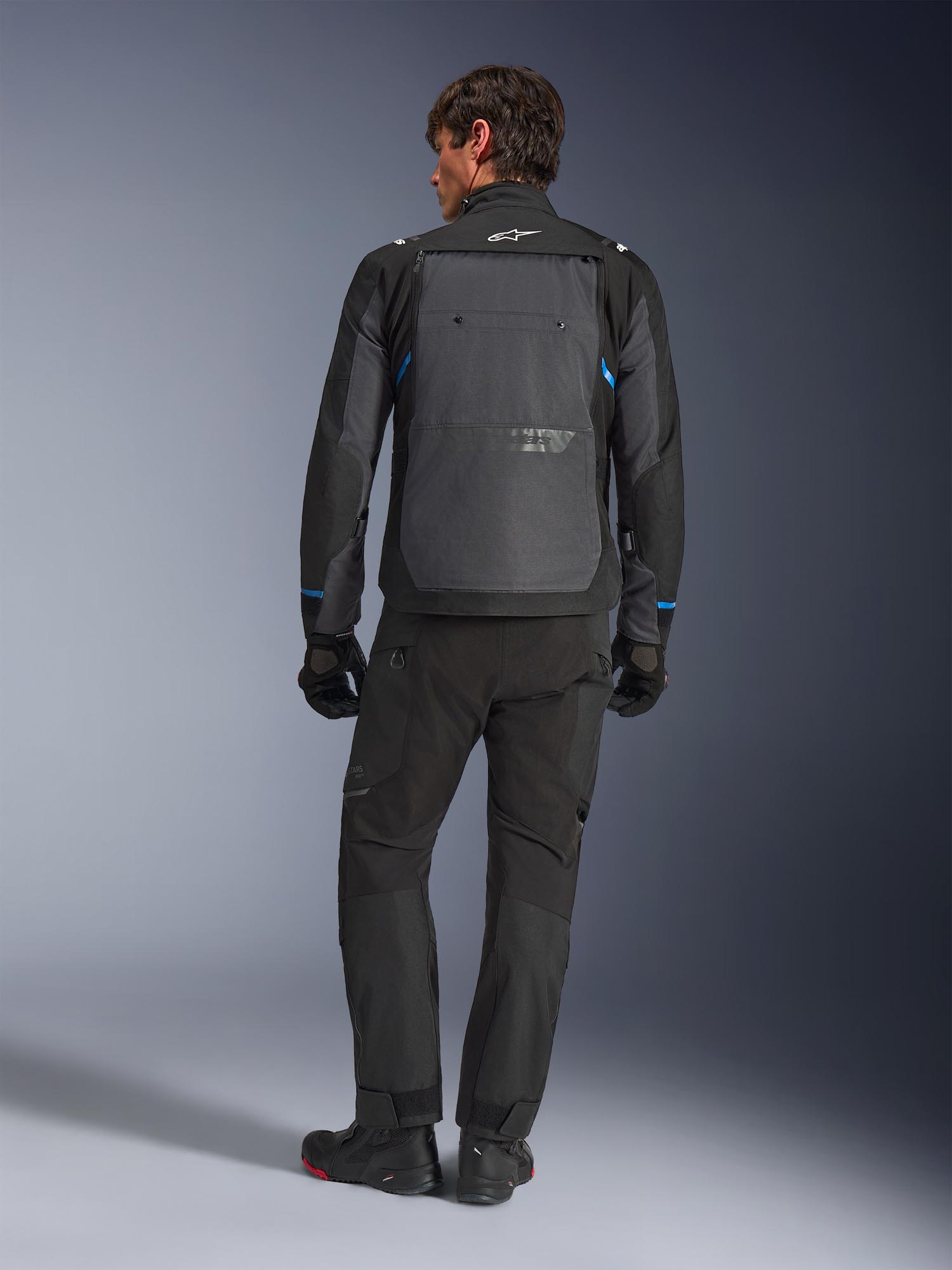 Alpinestars Cusco Drystar waterproof Motorcycle Textile Jacket black/dark grey L Figure 6