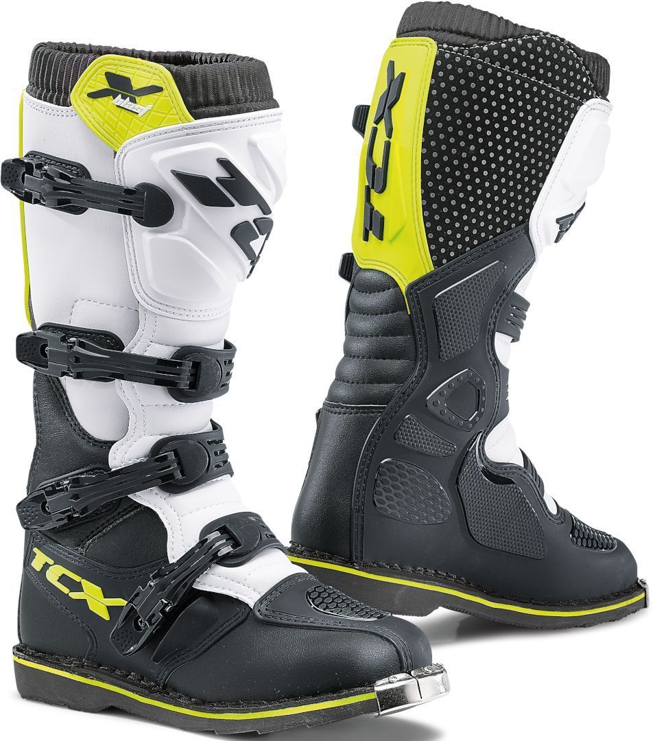 TCX X-Blast Bottes Motocross Blanc/Noir/Jaune 40 Figure 1