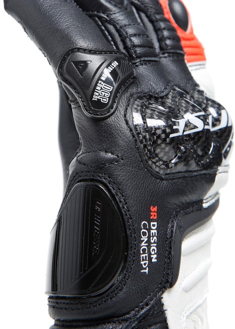 Side view of Dainese Carbon 4 Long Ladies Motorcycle Gloves