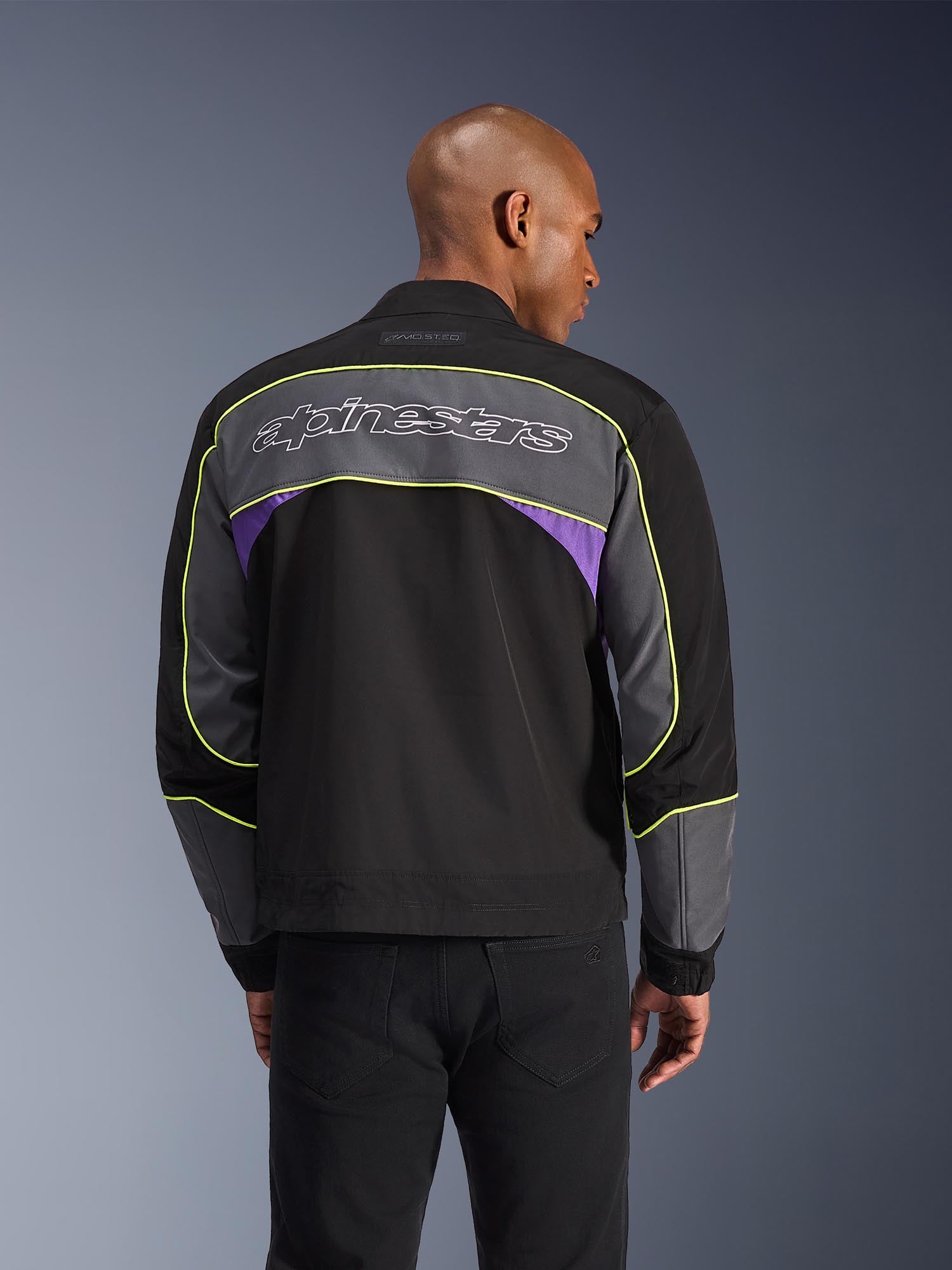 Alpinestars Unite Motorcycle Textile Jacket black/grey/yellow XS Figure 6