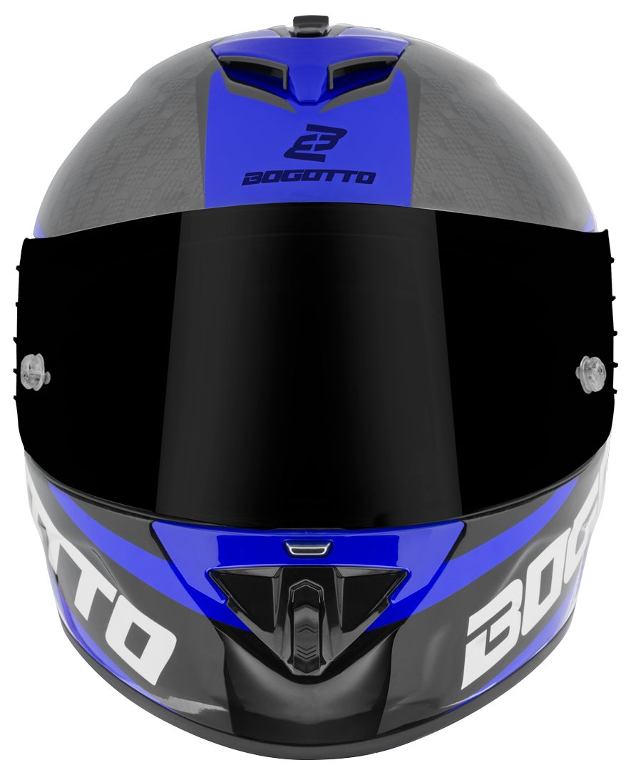 Bogotto FF104 SPN Helm blau/schwarz L Abbildung 4
