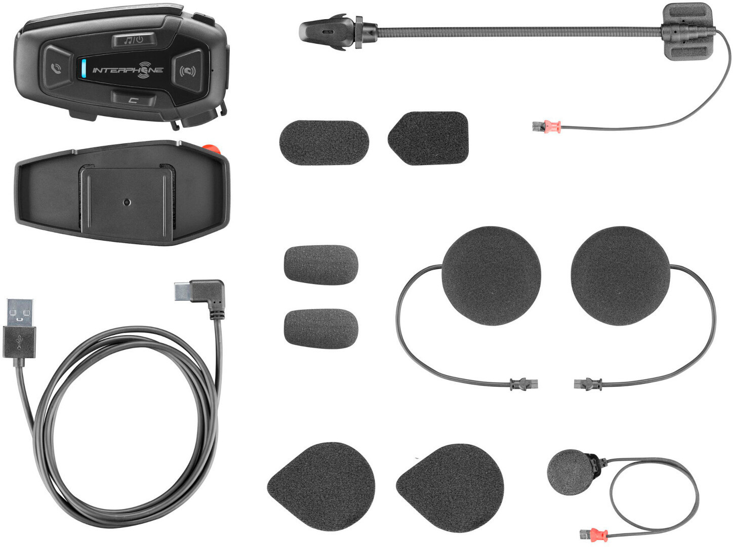 Interphone U-COM 8R Sistem de comunicații cu un singur pachet Figura 6