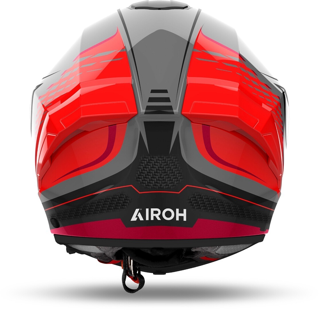 Airoh Matryx Rocket Cască Negru mat/gri/roșu L (59/60) Figura 2