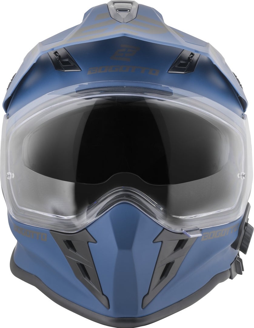Bogotto H331 BT Bluetooth Casco Enduro Blu opaco L Figura 7