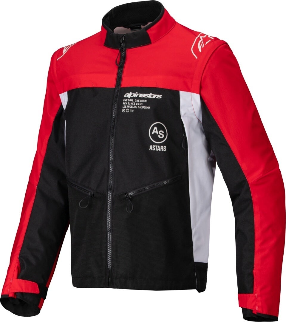 Alpinestars Pro-Dura Motocross Jacket black/red/white M Figure 1
