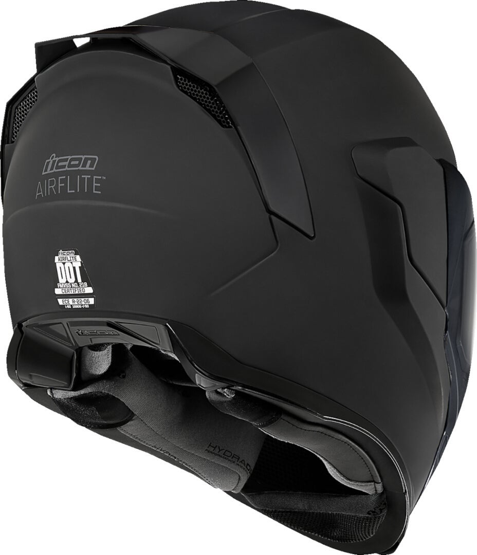 Icon Airflite Dark Helm XL (61/62) Abbildung 3