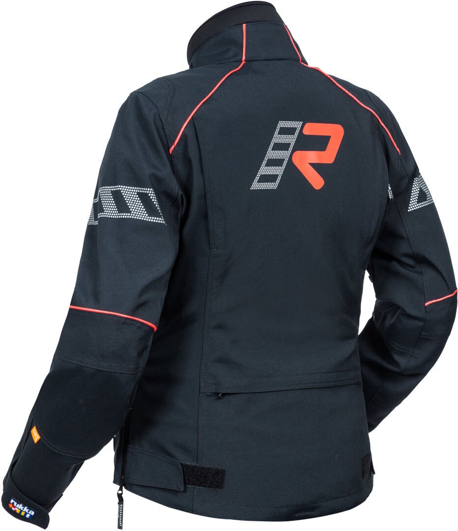 Rukka Rexiina GTX Ladies Motorcycle Textile Jacket black/red 38 Figure 2