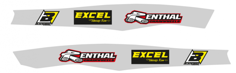 Mierla Abțibilduri cu braț oscilant - KTM SX/SX-F Figura 2