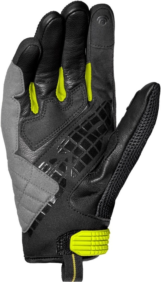 Spidi G-Carbon Damer motorcykel handsker sort/hvid/gul M Figur 2