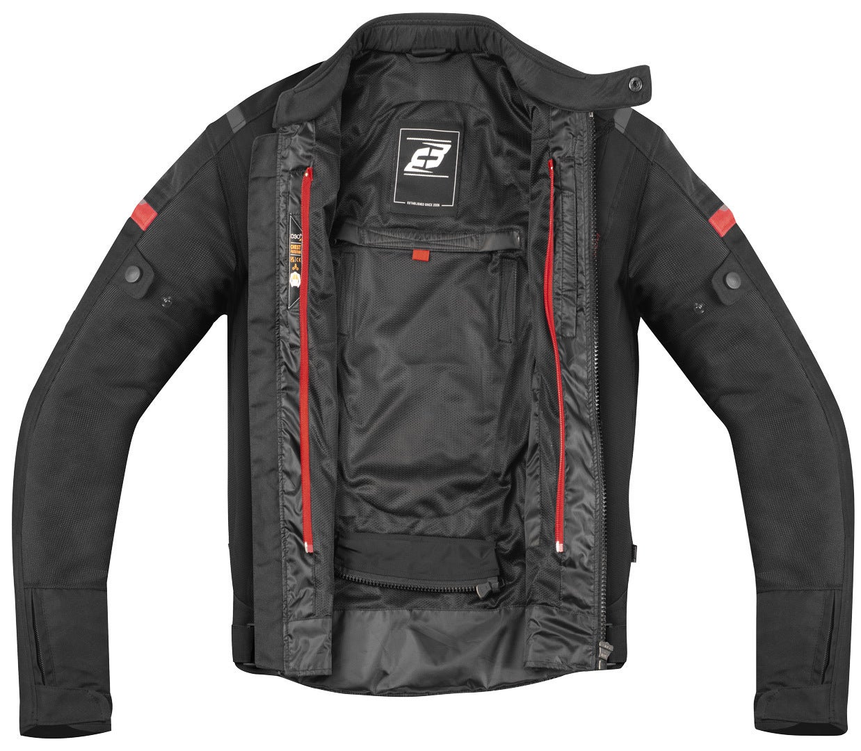 Side view of Bogotto Vysio waterproof 3in1 Motorcycle Textile Jacket