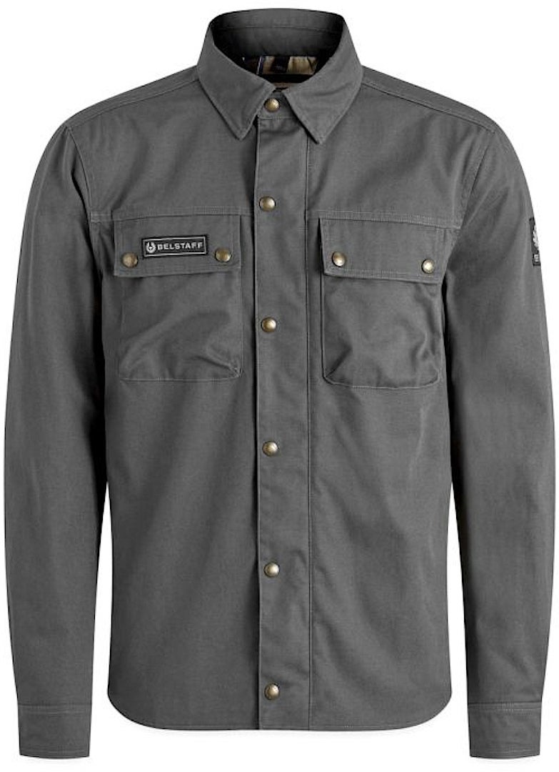 Belstaff Mansion Motorrad Hemd grau M Abbildung 1