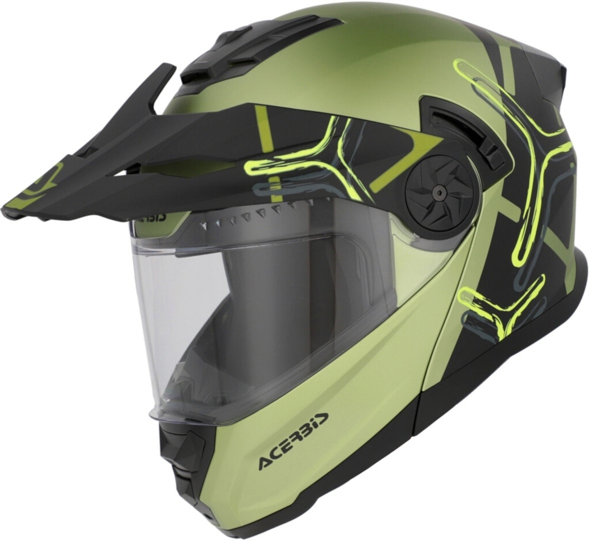 Acerbis Rider Graphic Casque Noir/vert mat S (55/56) Figure 15