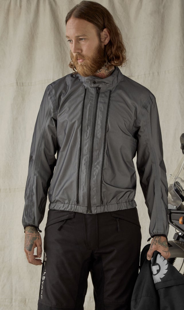 Belstaff Highway 오토바이 섬유 재킷 검정 XL 그림 4