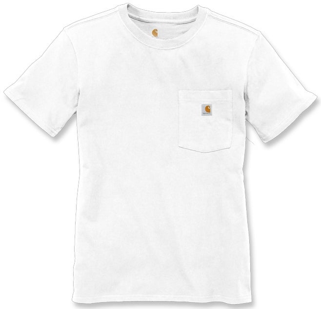 Carhartt Workwear Pocket Dames T-Shirt Wit S Figuur 1