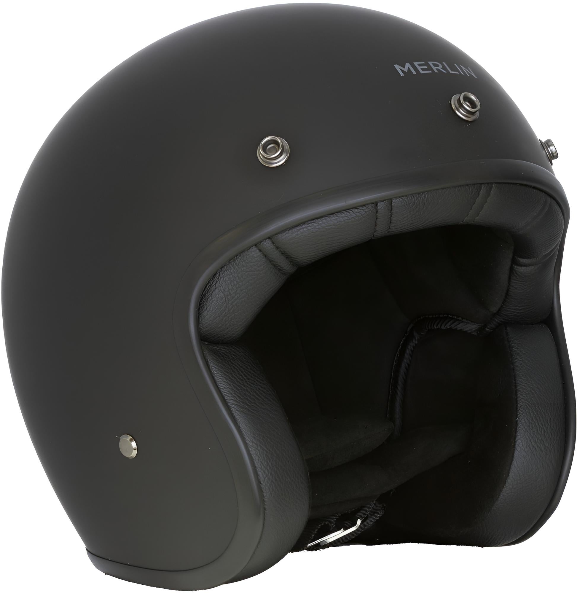 Merlin Blackbird Logo Jethelm XXL (63/64) Abbildung 2
