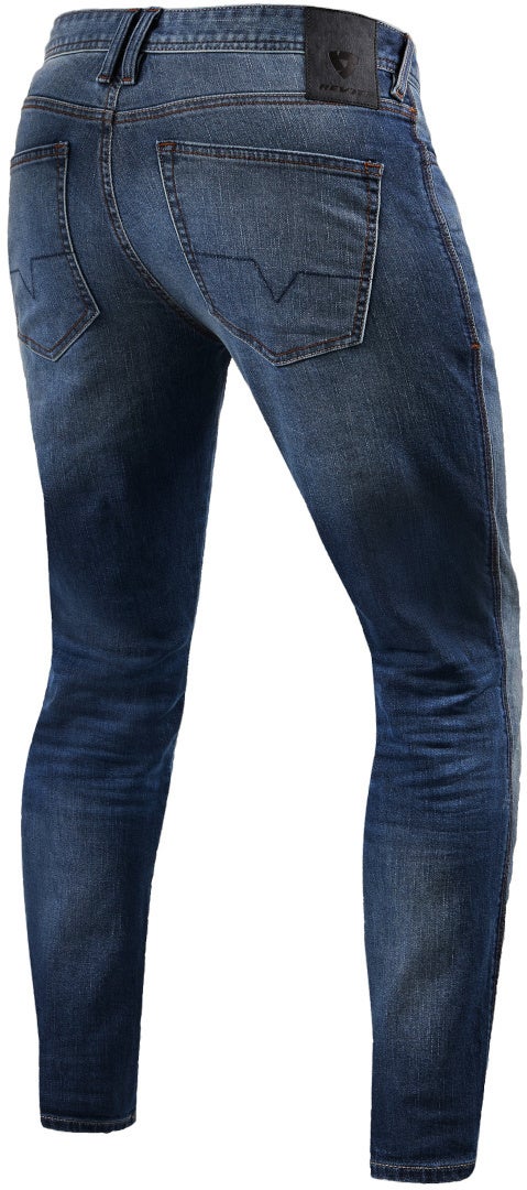Revit Piston 2 SK Jeans moto bleu Long 30 Figure 2