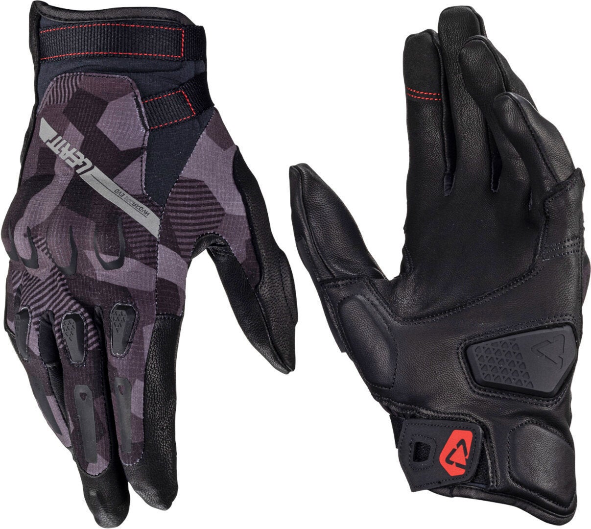 Leatt ADV HydraDri 7.5 Steel Short waterproof motorcycle gloves