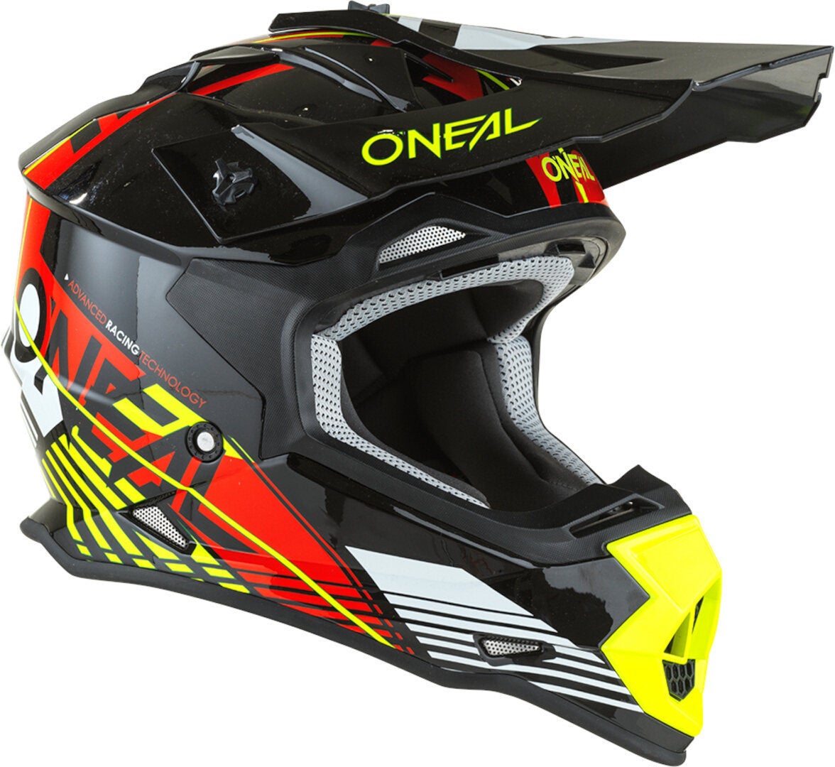 Oneal 2Series Rush V.22 Capacete de Motocross vermelho/amarelo L (59/60) Figura 3
