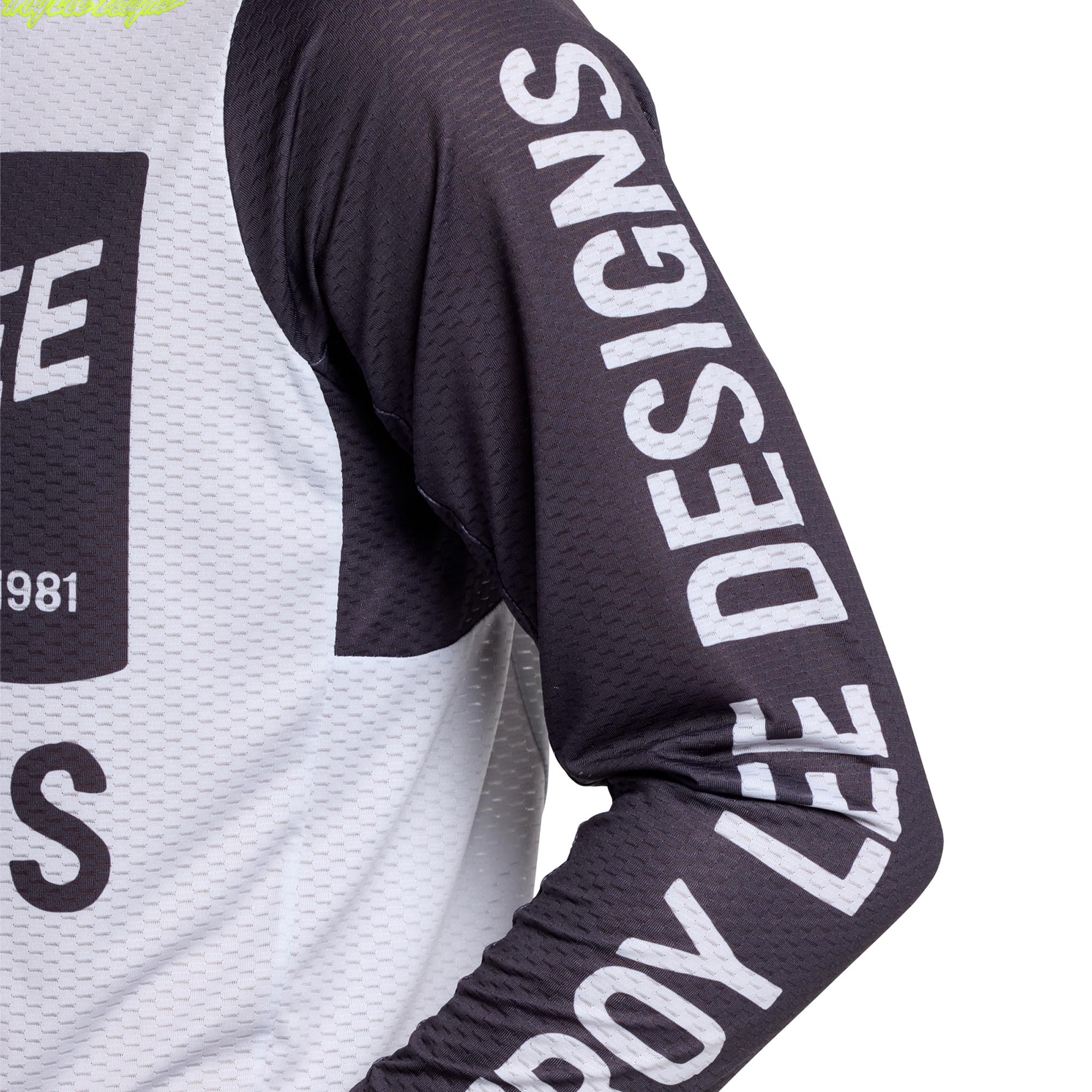 Troy Lee Designs GP Pro Air Locked Motocross Jersey hellgrau M Abbildung 6