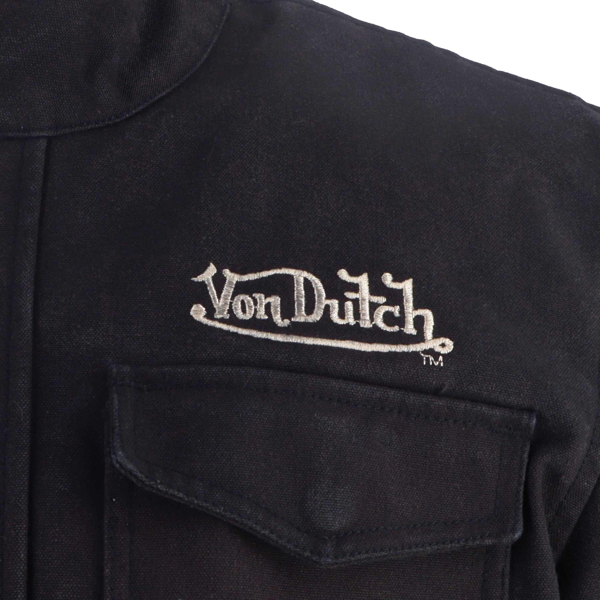 Von Dutch X Helstons Warrior Мотоциклетно текстилно яке черно L Фигура 6