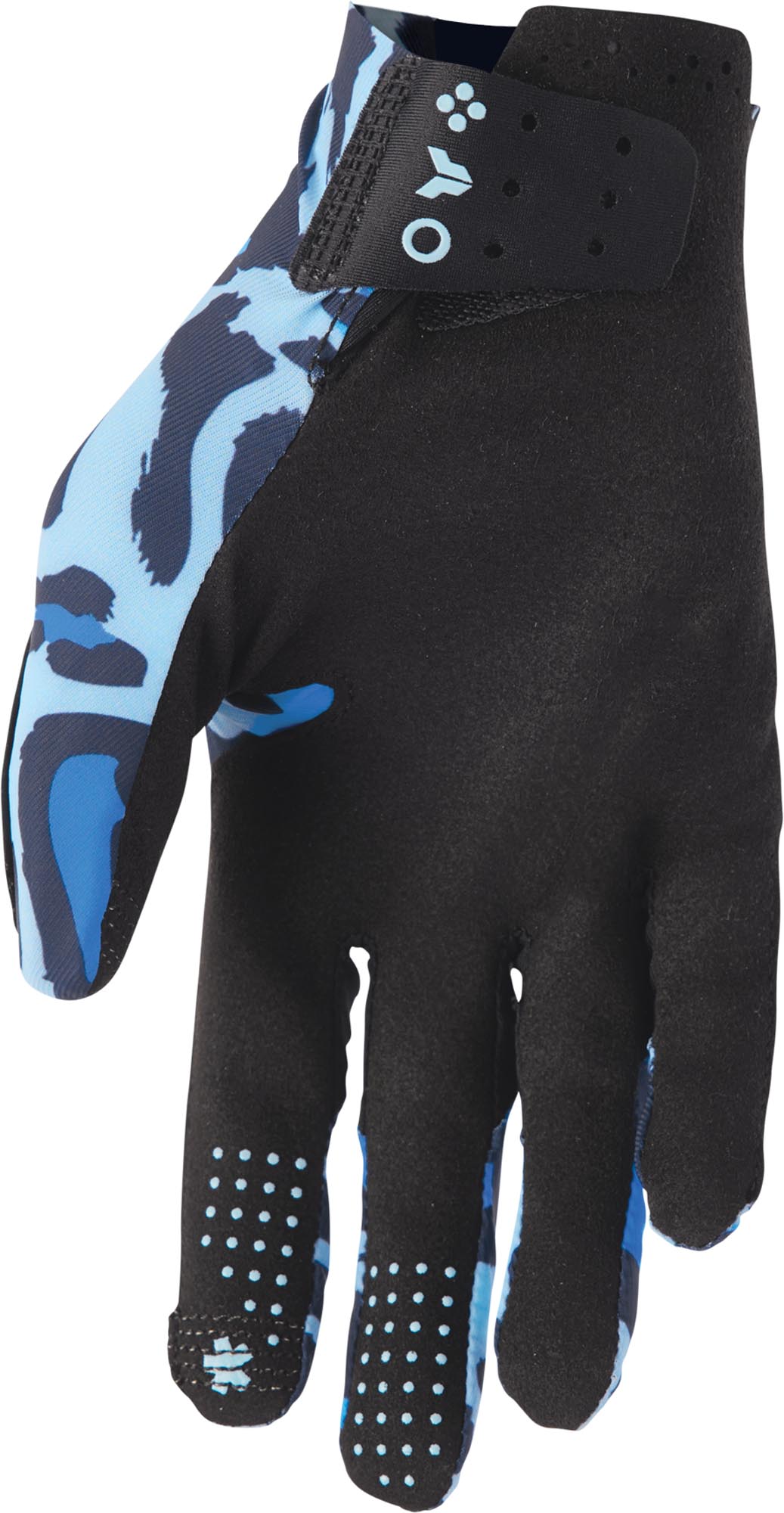 Thor Sportmode Cheetah Motocross handsker blå M Figur 2