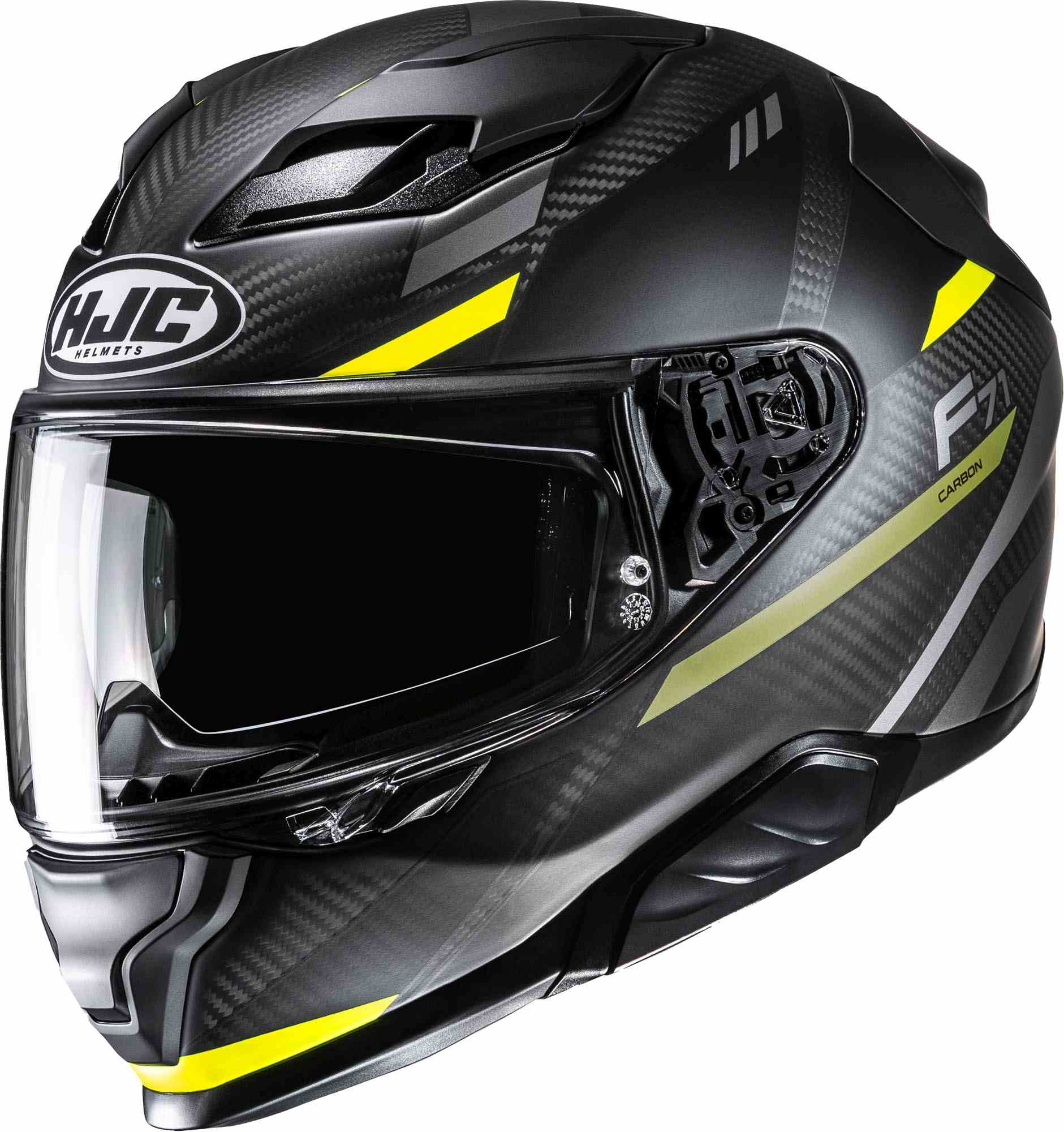 HJC F71 Carbon Esira Casque noir/jaune L (58/59) Figure 1