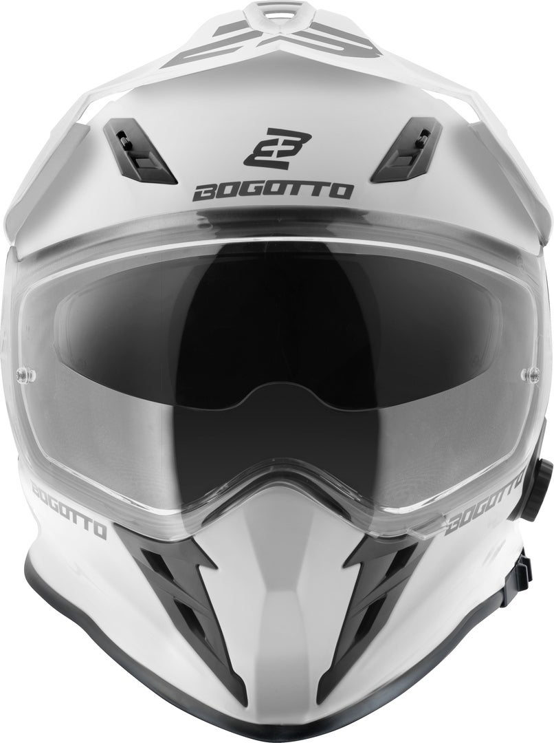 Bogotto H331 BT Bluetooth エンデューロヘルメット ホワイトマット L (59/60) 図5