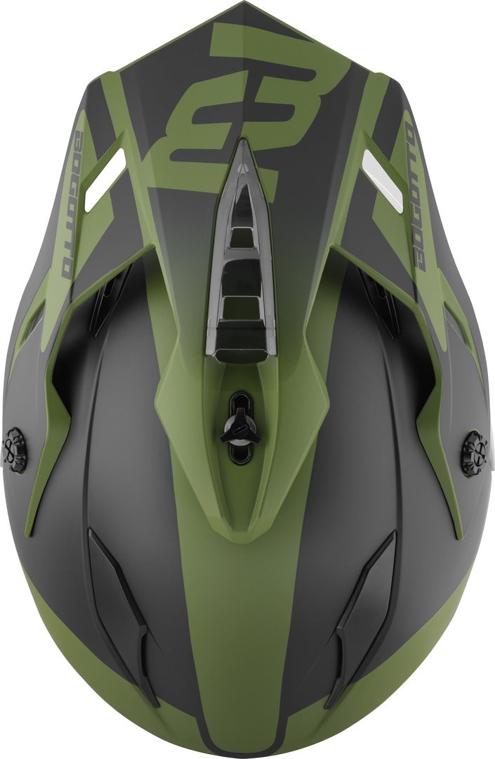 Bogotto H331 BT Tour EVO Bluetooth Enduro Helm schwarz matt/grün XL (61/62) Abbildung 6