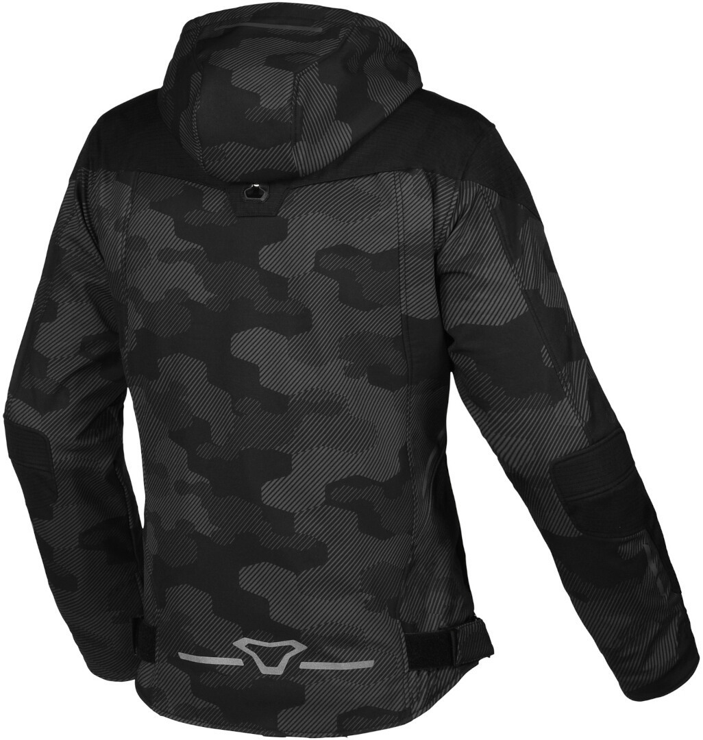 Macna Territor Waterproof Ladies Motorcycle Textile Jacket black/camouflage M Figure 2