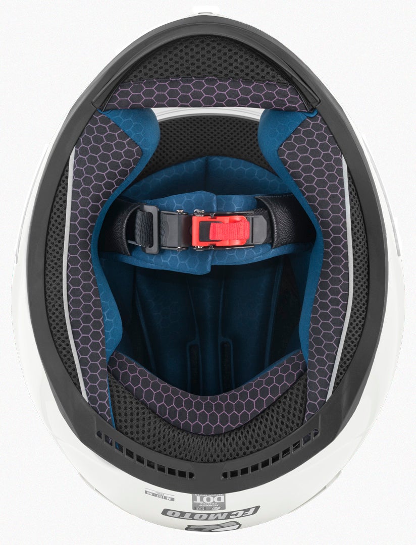 FC-Moto FF114B Helm weiß 2XL Abbildung 7