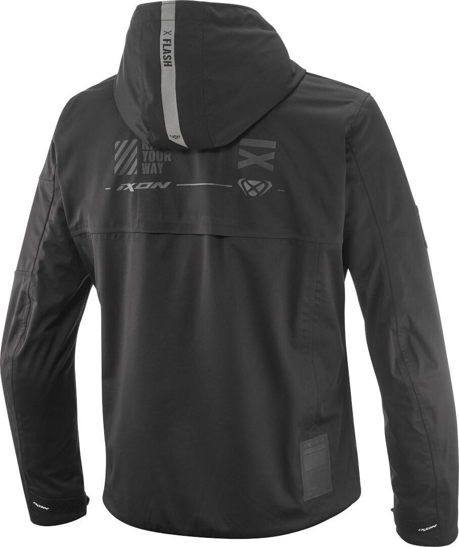 Ixon M-Quarter Waterproof Motorcycle Textile Jacket black M Figure 2