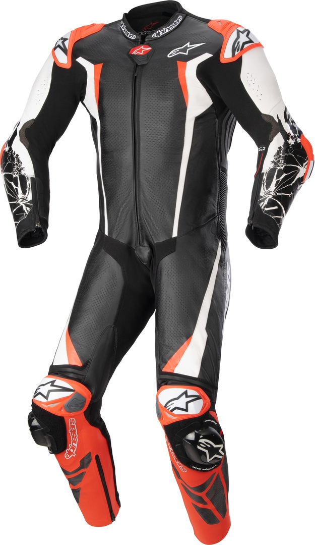 Alpinestars Absolute V2 Costum de piele de motocicletă One Piece Articolul principal Figura 1 Alpinestars Absolute V2 Costum de piele de motocicletă One Piece Articolul principal Figura 1