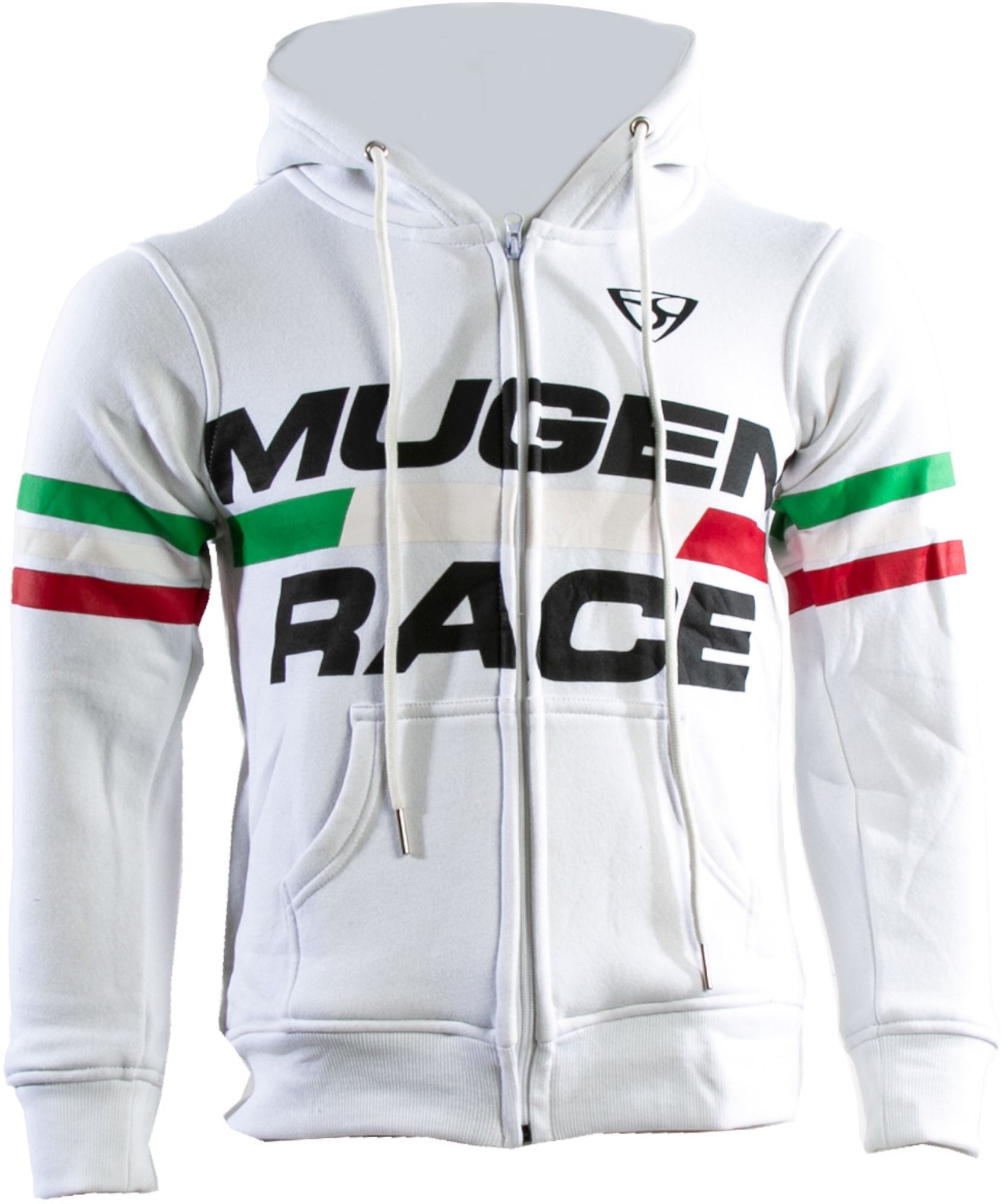 MUGENRACE Bigger Zip Hoodie Zip Hoodie white 3XL Figure 1