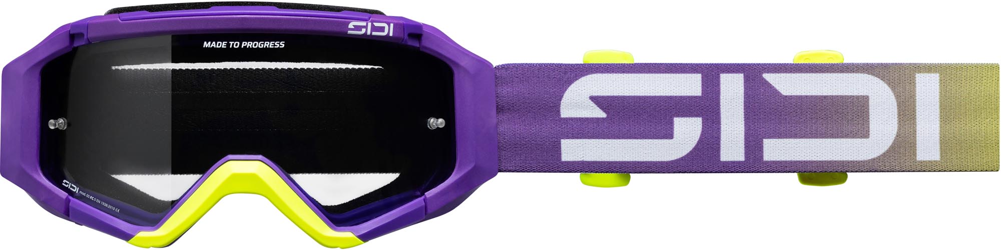 Sidi Gravix Motocross-lasit Violetti/keltainen Kuva 1