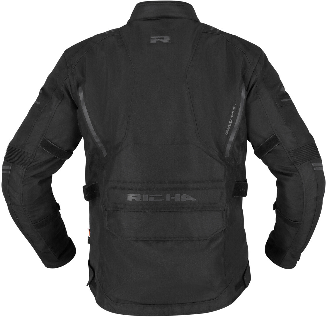 Richa Infinity 3 waterproof Motorcycle Textile Jacket black 6XL Figure 3