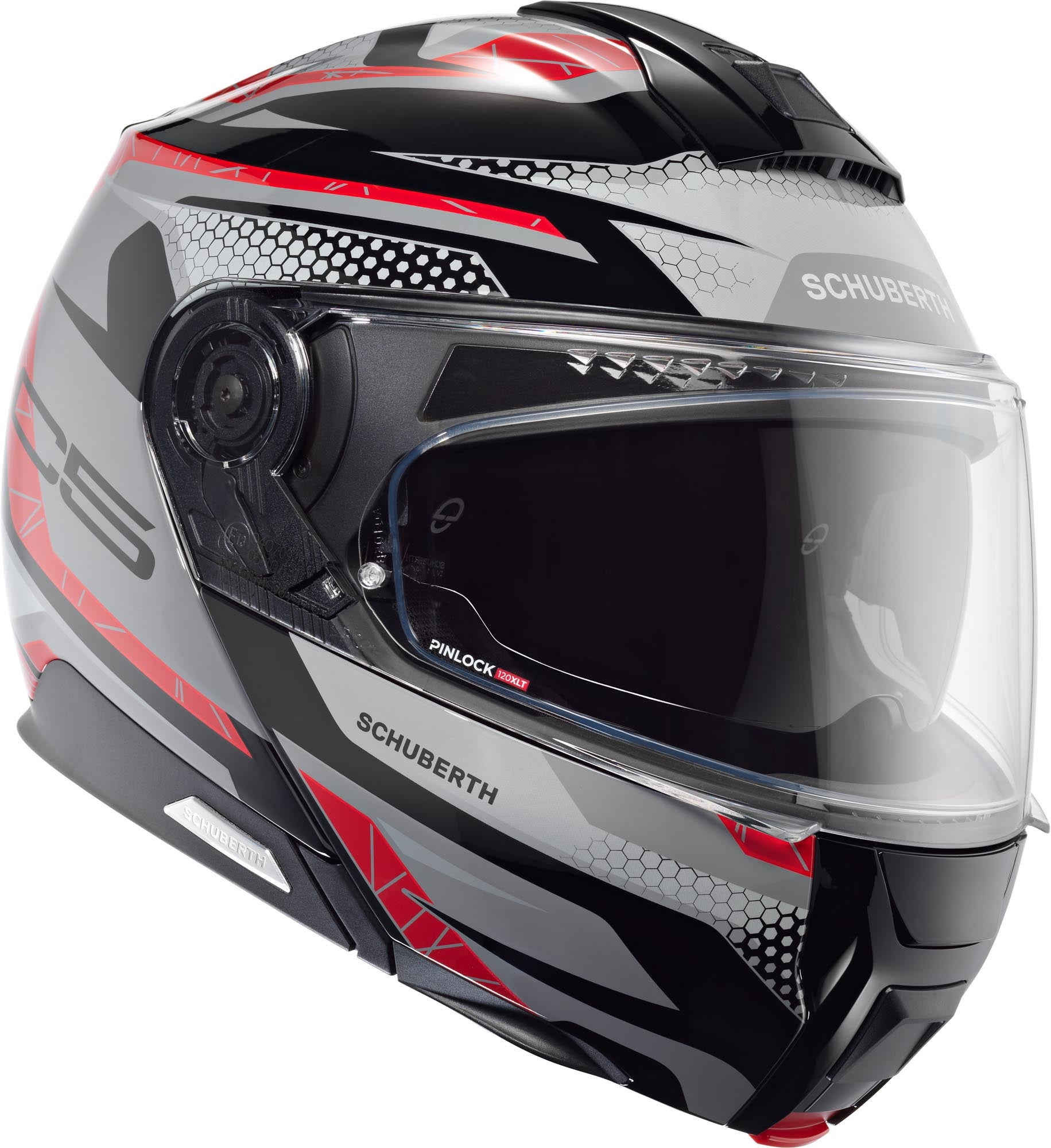 Schuberth C5 Velocity Klapphelm rot M (57) Abbildung 5