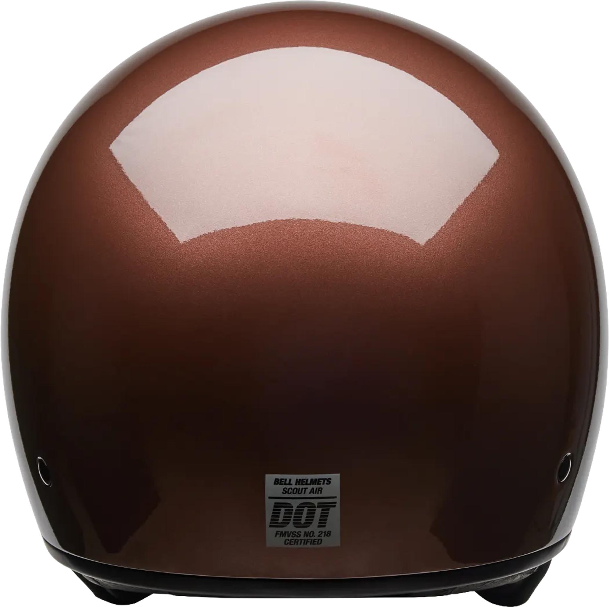 Bell TX501 Classic Gloss Jet čelada temno rjava S (55/56) Slika 4