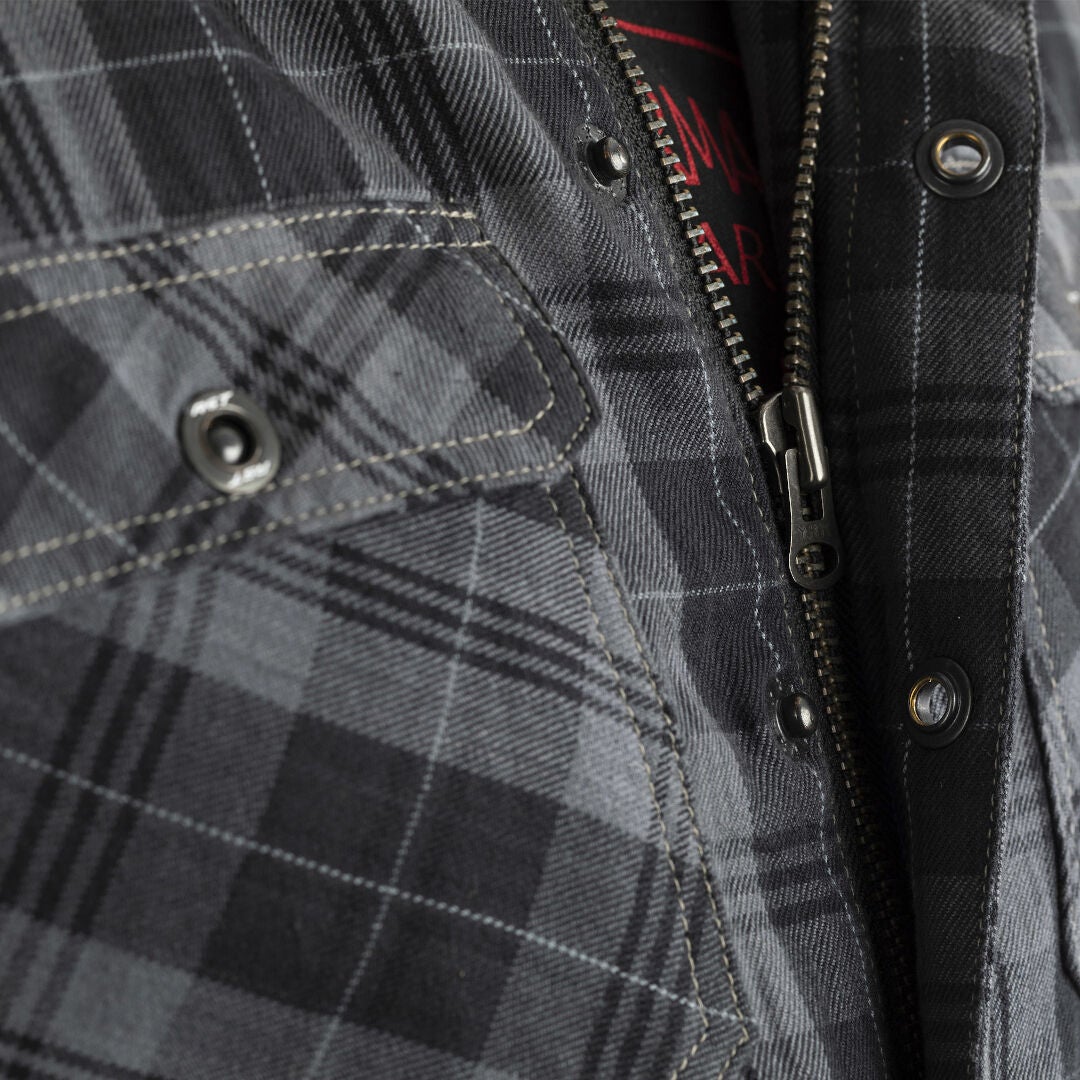 RST Lumberjack Motorsykkel skjorte grå M Figur 4