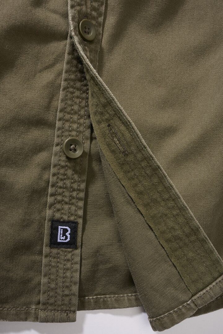 Side view of Brandit Vintage Long Sleeve Ladies Shirt